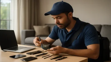 الصيانة المنزلية لإصلاح الهواتف في الأردن أكشن صيانة في خدمتك أينما كنت 1