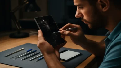 تصليح شاشات موبايل في الأردن
