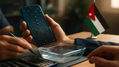 اصلاح هاتف سقط في الماء في الأردن