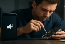 Why Is Your Phone Stuck on Silent Mode? Causes and Solutions 3 سبب اختفاء صوت الهاتف وكيفية حل المشكلة مع أكشن صيانة