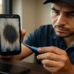 كيفية إصلاح شاشة هاتف سامسونج المحروقة في الأردن