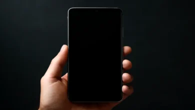 شاشة سامسونج سوداء لكن الهاتف يعمل 3 شاشة سامسونج سوداء لكن الهاتف يعمل