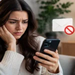 الهاتف لا يستقبل رسائل SMS