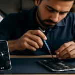 تصليح شاشات آيفون في الأردن مع أكشن صيانة