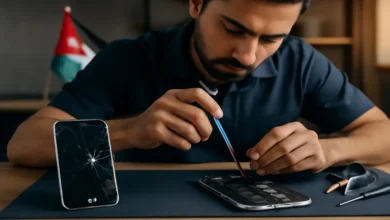 تصليح شاشات آيفون في الأردن مع أكشن صيانة